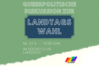 Queerpolitische Diskussion zur Landtagswahl